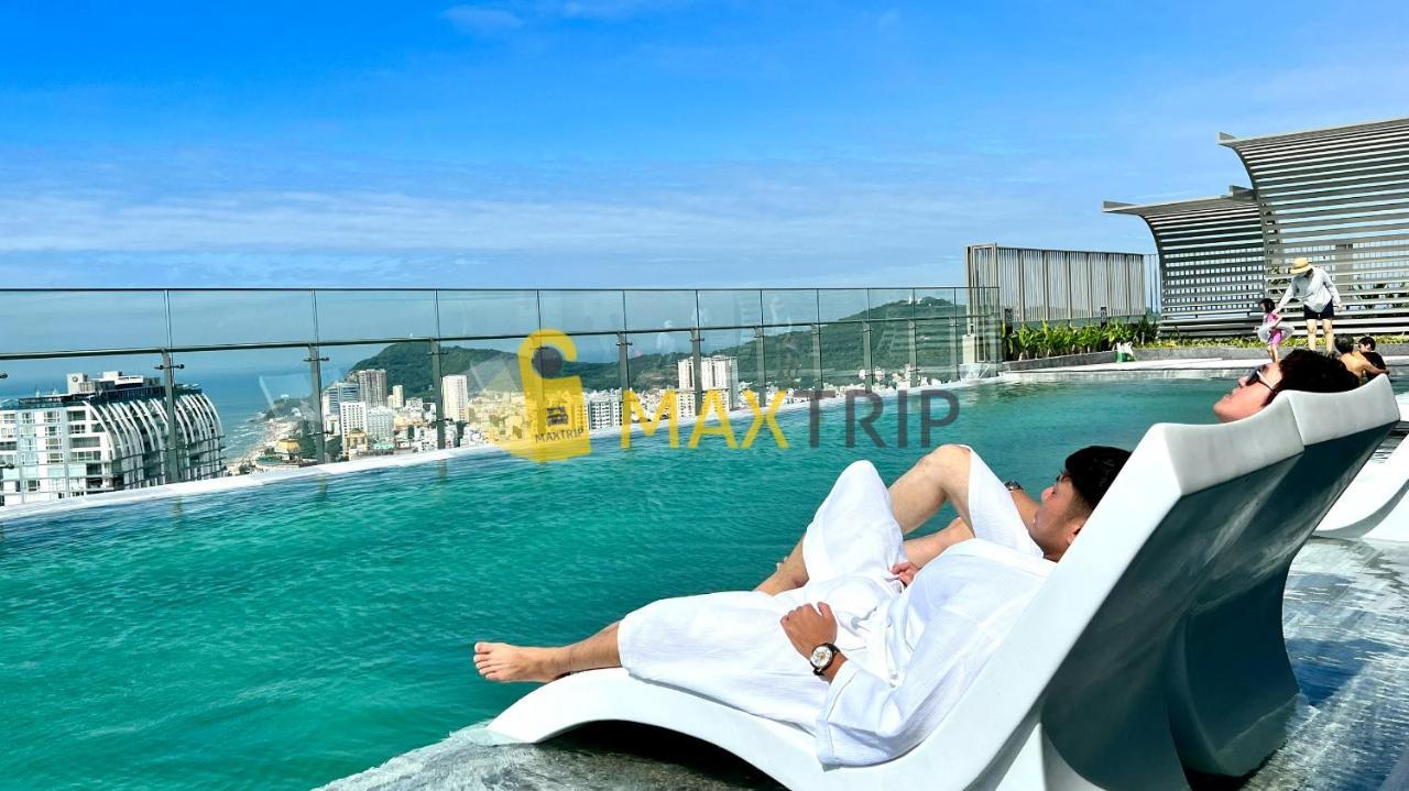 Maxtrip Homestay Luxury - Beachfront - Infinity Pool Vung Tau Exterior foto